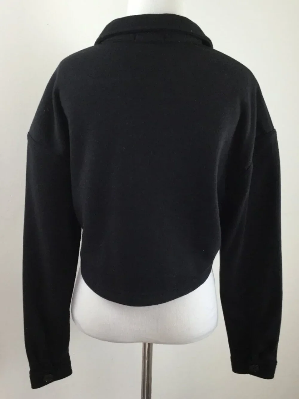 NEW Better/Together Cropped Black Shacket s - Picture 4 of 6